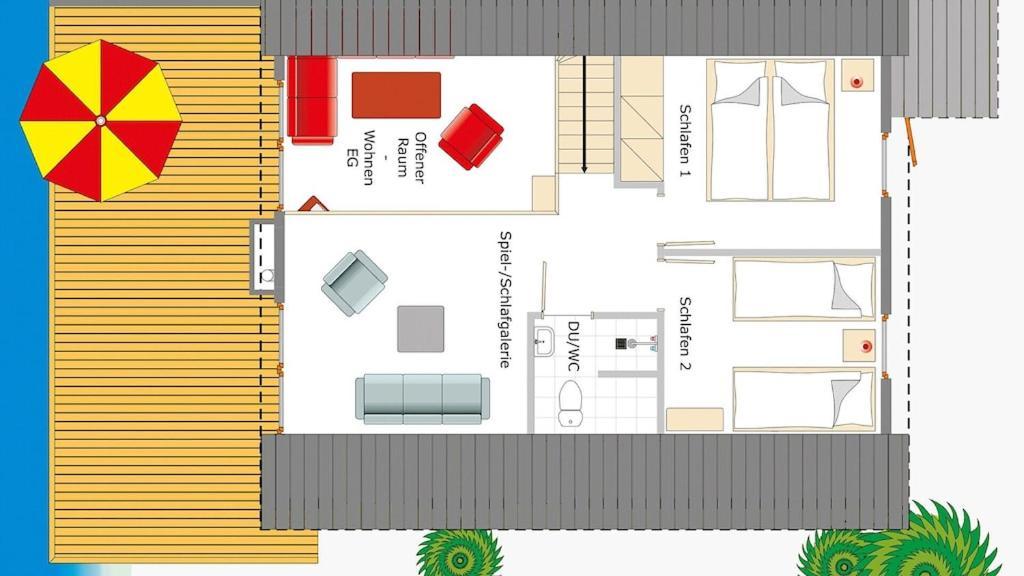 Ferienhaus Mit Wasserterrasse - Mit Sauna Und Kamin - Inklusive Nebenkosten Wendisch Rietz Extérieur photo