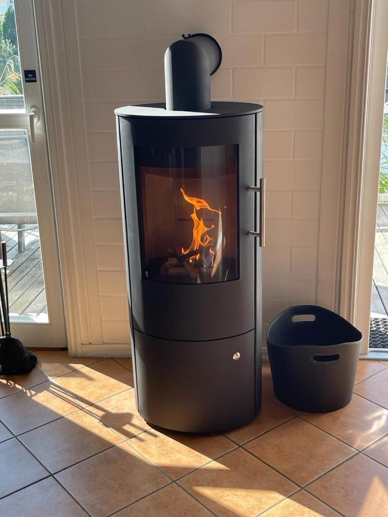 Ferienhaus Mit Wasserterrasse - Mit Sauna Und Kamin - Inklusive Nebenkosten Wendisch Rietz Extérieur photo
